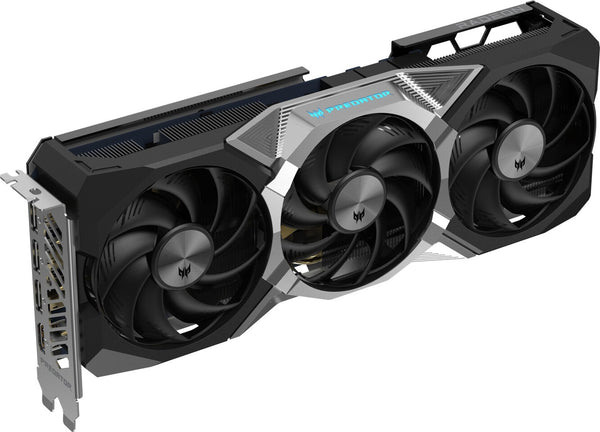 Acer Predator BiFrost Radeon RX 9070 OC – 16GB GDDR6, 2700 MHz boost, 3× DisplayPort 2.1, 1× HDMI 2.1 skjákort