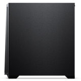 Phanteks Eclipse G370A Tempered gler, svartur/mesh með þremur ARGB viftum