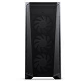 Phanteks Eclipse G370A Tempered gler, svartur/mesh með þremur ARGB viftum