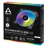 ARCTIC P14 140mm PWM PST A-RGB kassavifta