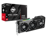 ASRock AMD Radeon RX 9070 XT 16GB Steel Legend Dark