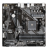 Gigabyte B550M K AM4, 4x DDR4, mATX, 2× M.2, GbE, 3 ára ábyrgð