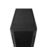Chieftec Elox AS-01B-OP hljóðeinangraður svartur ATX tölvukassi