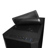 Chieftec Elox AS-01B-OP hljóðeinangraður svartur ATX tölvukassi