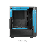 Chieftec Elox AS-01B-OP hljóðeinangraður svartur ATX tölvukassi