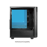 Chieftec Elox AS-01B-OP hljóðeinangraður svartur ATX tölvukassi