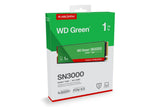 Western Digital WD Green SN3000 1TB, M.2 2280, PCIe 4.0 x4 NVMe, 5,000/4,200 MB/s