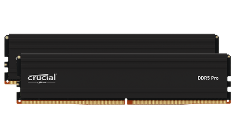 Crucial Pro 64GB (2×32GB) DDR5, 5600MHz, XMP 3.0 & AMD EXPO