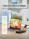 ORICO 3.5" hýsing, USB-C 5Gbps, styður allt að 18TB