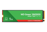 Western Digital WD Green SN3000 1TB, M.2 2280, PCIe 4.0 x4 NVMe, 5,000/4,200 MB/s