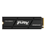 Kingston Fury Renegade 2TB SSD með Heatsink M.2 NVMe PCIe 4.0 x4 7300MB/s, 5 ára ábyrgð