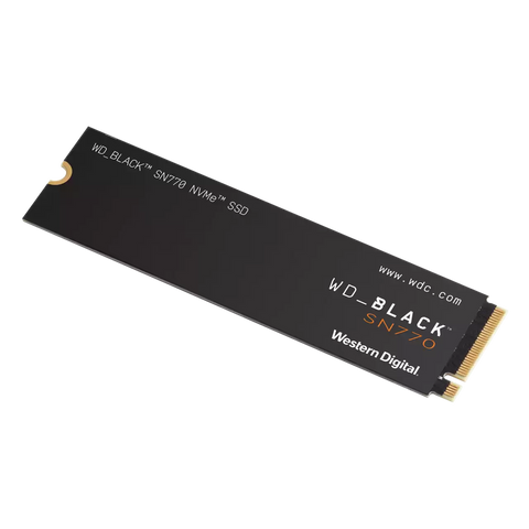 WD 2TB Black SN770 PCIe 4.0 NVMe SSD M.2, 5150/4850MB/s