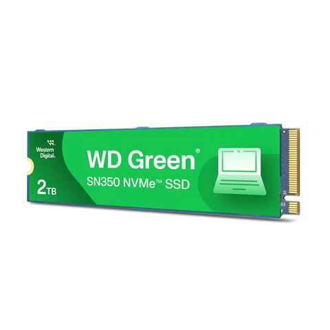 WD 2TB Green SN350 PCIe 4.0 NVMe SSD M.2, 3200/3200MB/s