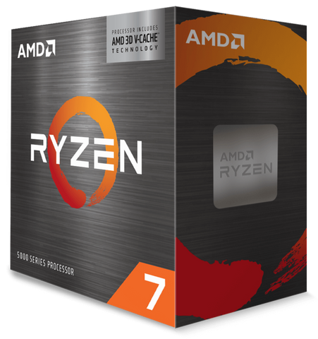 AMD Ryzen 7 5800X3D 4.5GHz Boost, AM4, 8 kjarna,, 16 þræðir, 96MB í flýtiminni, 3 ára ábyrgð