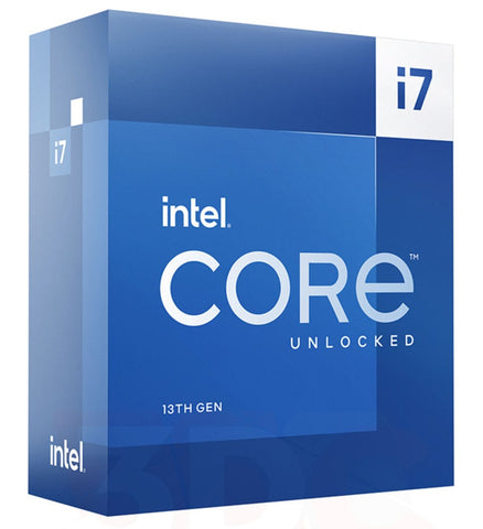 Intel Core i7-13700K 5.4GHz Turbo, 16 kjarna, 24 þræðir, 30MB í flýtiminni, 3 ára ábyrgð