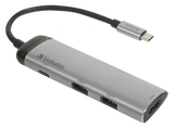 Verbatim USB-C tengikví með HDMI tengi, 2xUSB3.0, USB-C