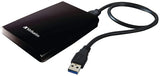 Verbatim 2TB Store 'n' Go USB 3.0 flakkari með 2.5" hörðum disk, svartur