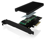 RaidSonic ICY BOX PCI-Express kort fyrir M.2 PCIe 4.0 x4 og 3.0/2.0 NVMe SSD, Low-profile bracket fylgir