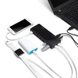 TP-Link USB 3.0 7-Porta hub með tveimur auka 2.4 ampera USB hleðslum