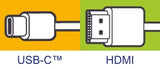 Verbatim USB-C yfir í HDMI 1.5 metra kapall