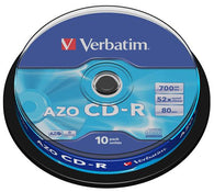 Verbatim 10stk 700MB CD 52x í spindle pakkningu