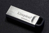 Kingston 256GB USB 3.2 200MB/s DataTraveler Kyson minnislykill, 5 ára ábyrgð