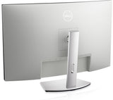 Dell 32" 4K sveigður tölvuskjár, 3840x2160, 4ms, DisplayPort & 2xHDMI, innbyggðir hátalarar, 3 ára ábyrgð